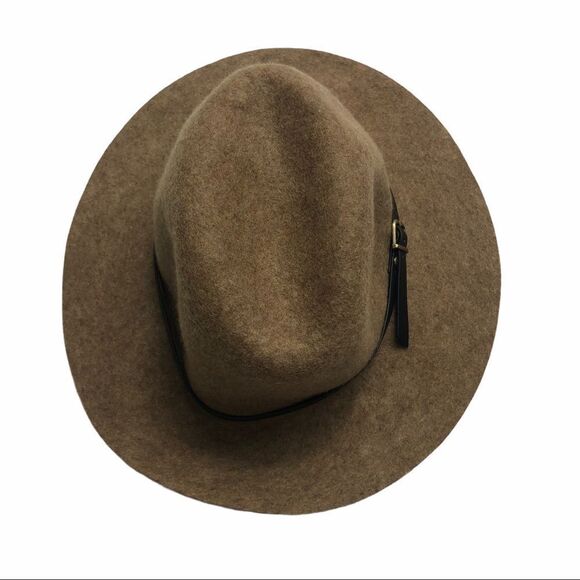 Wool fedora boho hat One‎ size fits all - Picture 3 of 7